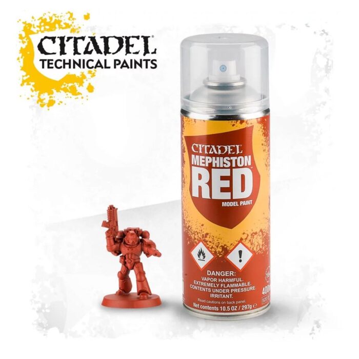 Citadel Mephiston Red Spray Paint NIEUW