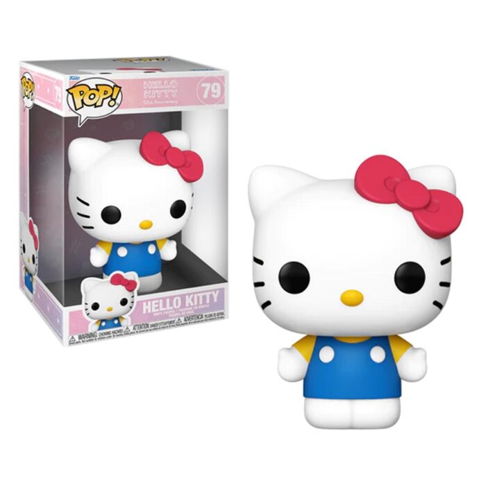 Hello Kitty 50th Anniv. Funko Pop Jumbo N° 79 Hello Kitty NIEUW