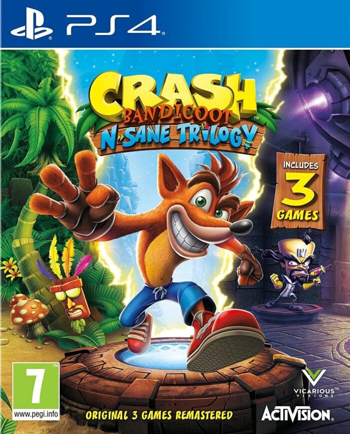 Crash Bandicoot N Sane Trilogy PS4 GEBRUIKT