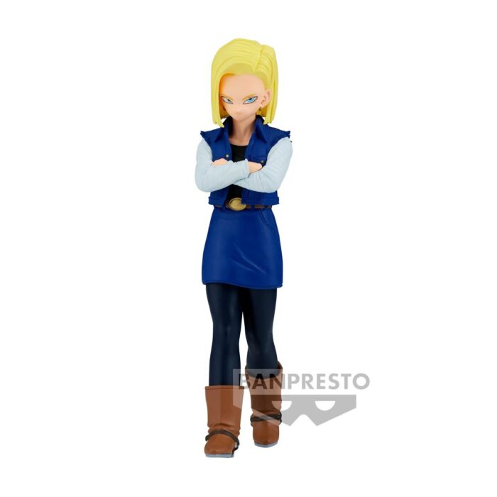 Dragon Ball Z Android 18 Figure Solid Edge Works 17cm NIEUW