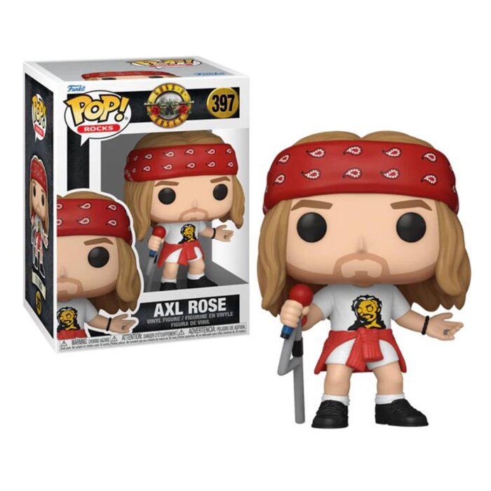 Guns N Roses Funko Pop N° 397 Axl Rose 1980's NIEUW