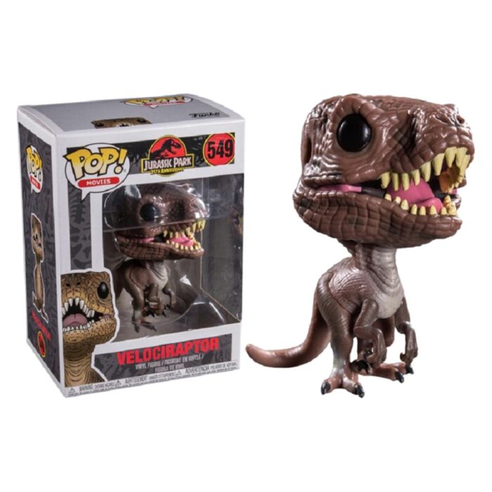 Jurassic Park Funko Pop N° 549 Velociraptor NIEUW