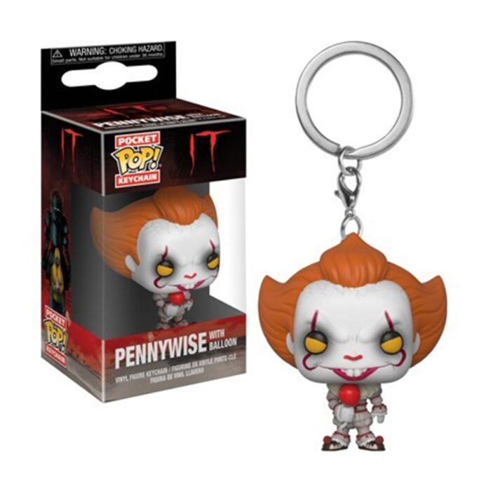 Pocket Pop Keychains IT Pennywise with Red Ballon NIEUW