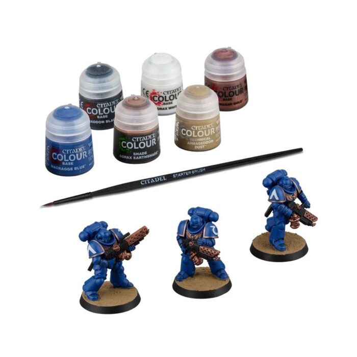 Space Marines Infernus Marines + Paints Set NIEUW