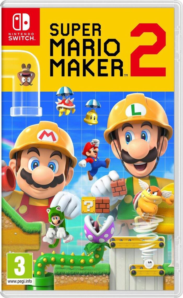 Super Mario Maker 2 Switch  GEBRUIKT