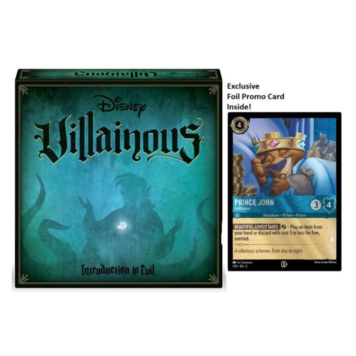 Villainous Intro To Evil Bord Spel ENG + Lorcana Card NIEUW