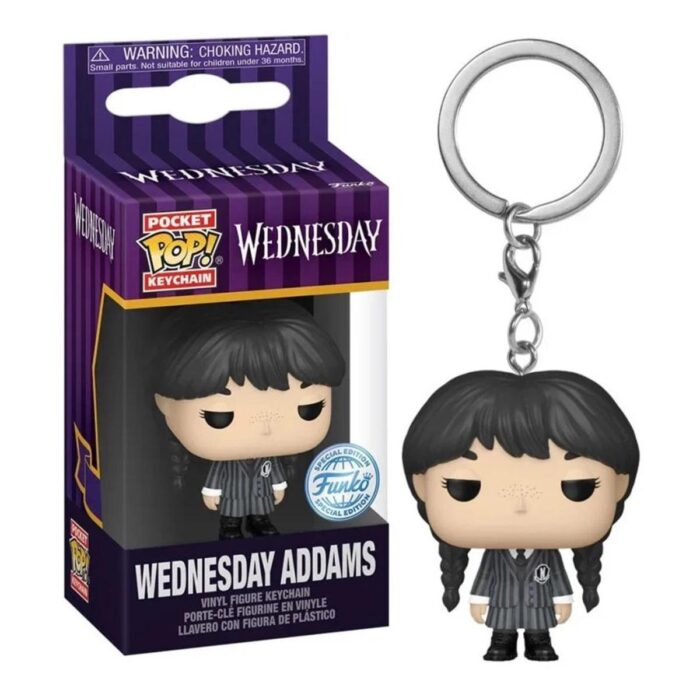 Wednesday Pocket Pop Keychains Wednesday NIEUW