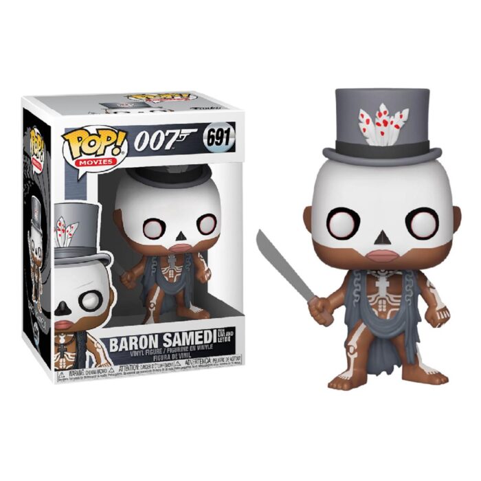 007 Funko Pop N° 691 Baron Samedi From LALD GEBRUIKT