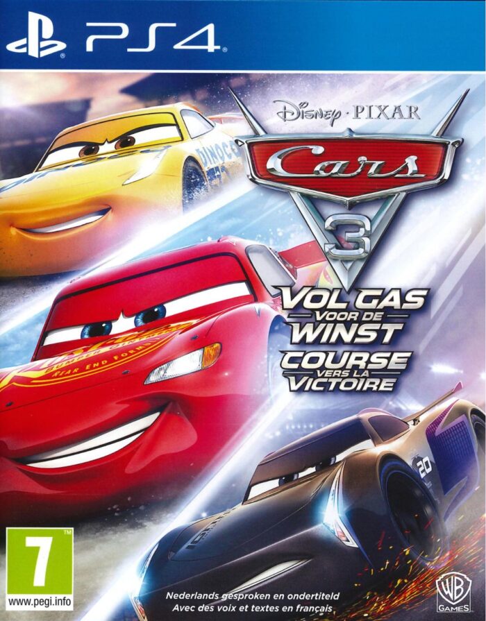 Cars 3 Vol Gas Voor De Winst PS4 GEBRUIKT