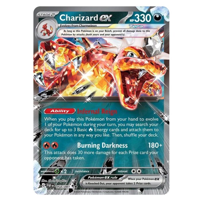 Charizard Ex 54 (PAF)  NIEUW