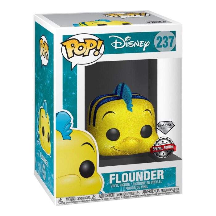 Disney Funko Pop N° 237 Flounder NIEUW