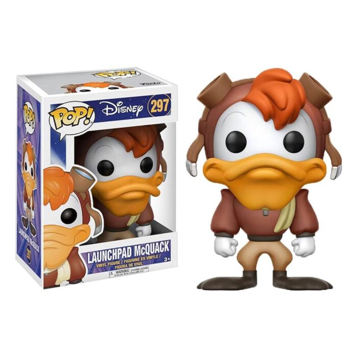 Disney Funko Pop N° 297 Launchpad McQuack NIEUW