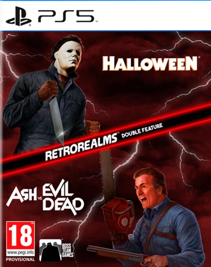 Halloween & Ash vs. Evil Dead RetroRealms Double Feature PS5 NIEUW