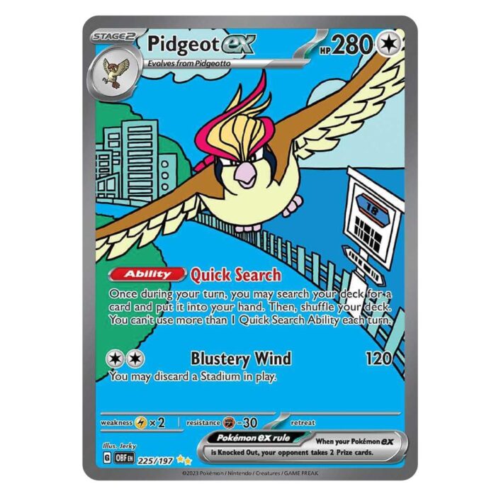 Pidgeot Ex 225 (OBF)  NIEUW