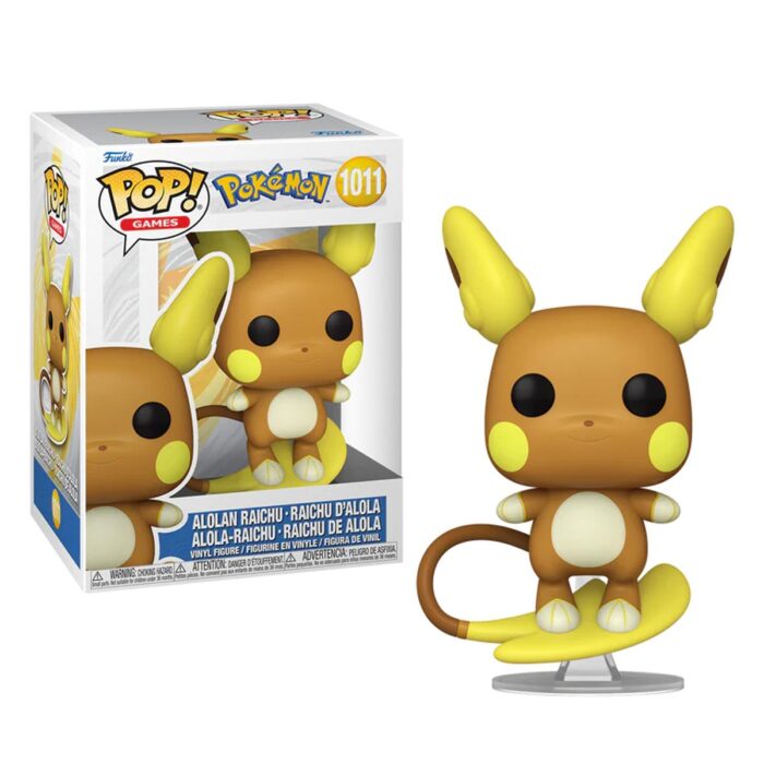 Pokemon Funko Pop N° 1011 Alolan Raichu NIEUW