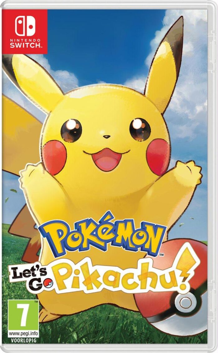 Pokemon Let's Go Pikachu Switch GEBRUIKT