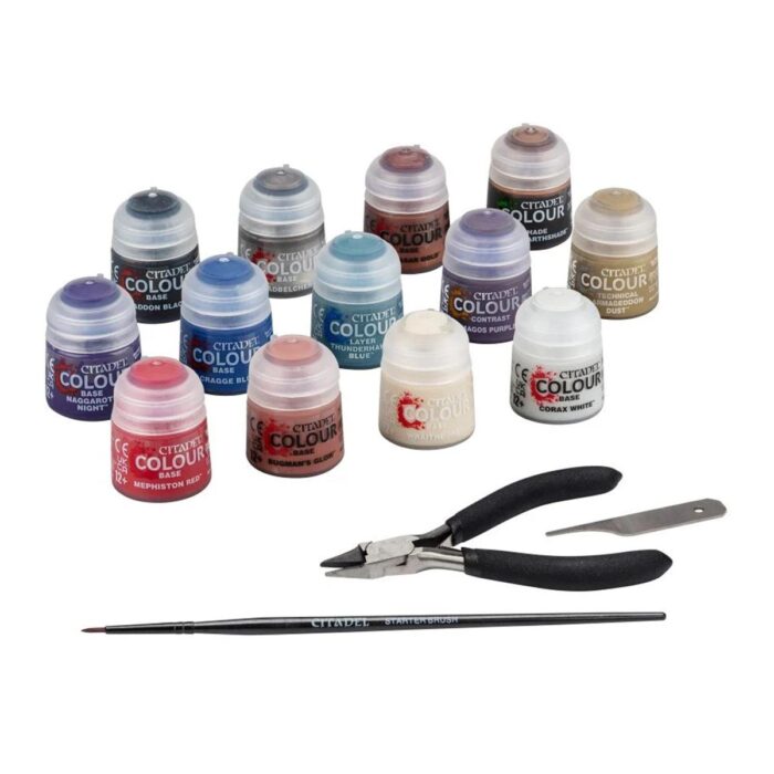 Warhammer 40K Paints + Tools Set NIEUW