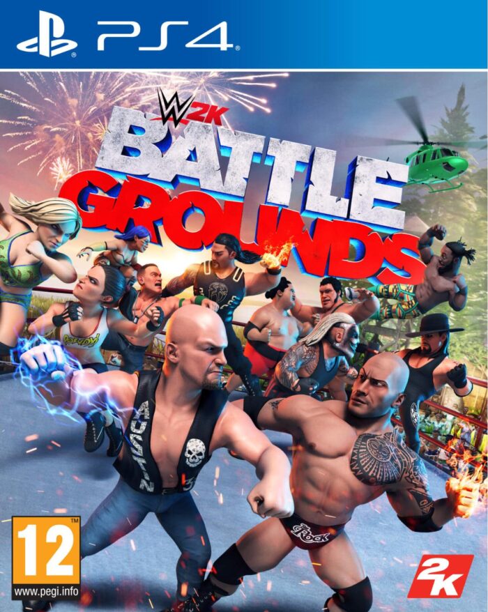 WWE 2K Battlegrounds PS4  GEBRUIKT